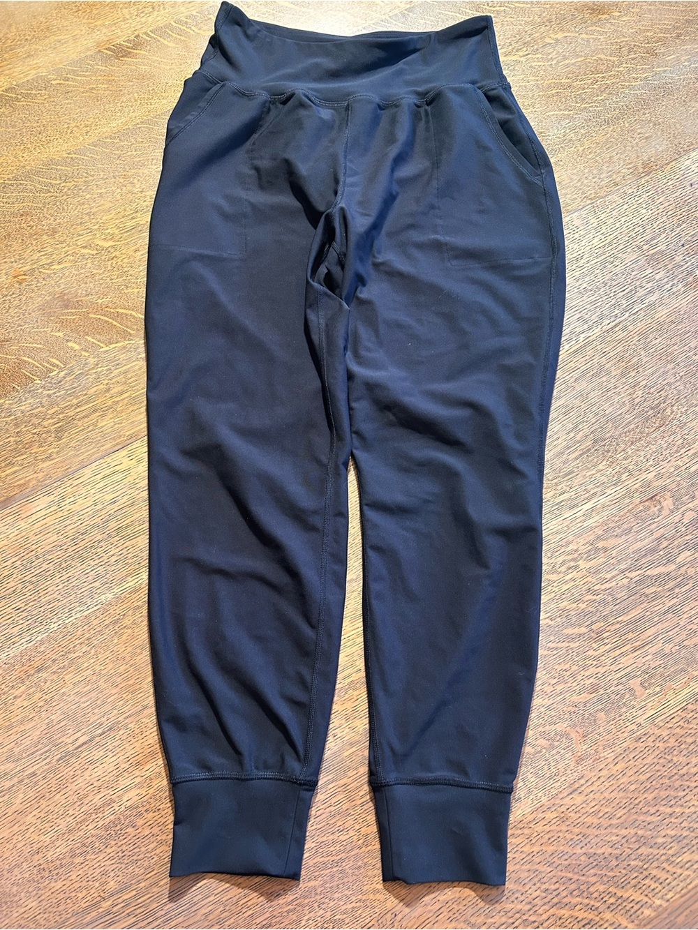 Old Navy Active PowerSoft High-Rise Joggers Go-Dry Women’s Large Black